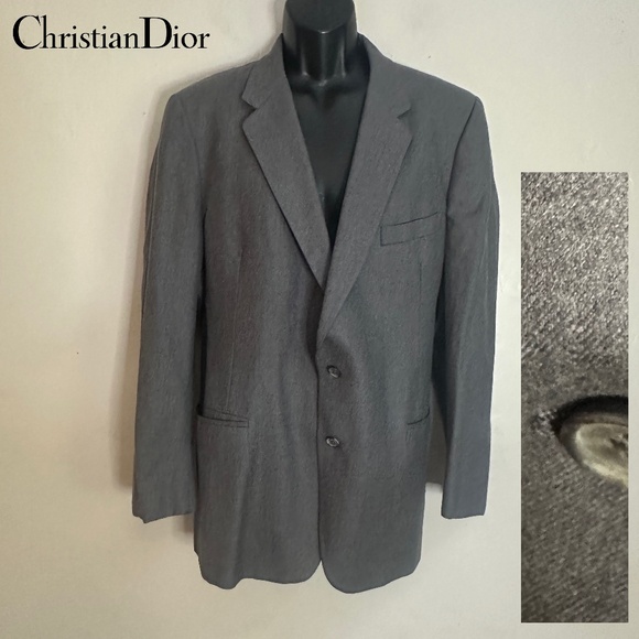 Christian Dior Wool Blazer ~ 42R no size tag Gently worn 100% virgin wool